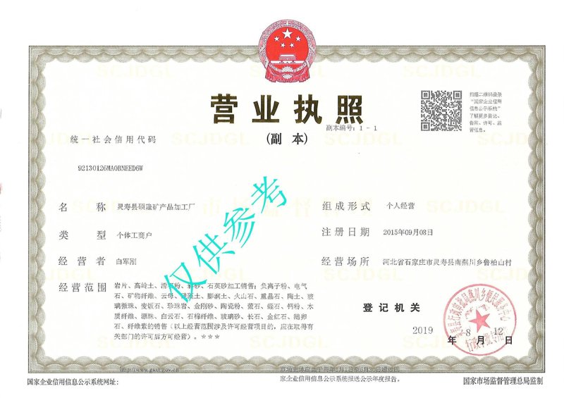 灵寿矿产品加工行业的现状与前景